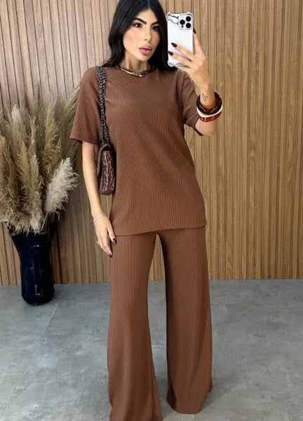 Conjunto Cibele - Mousse Moka