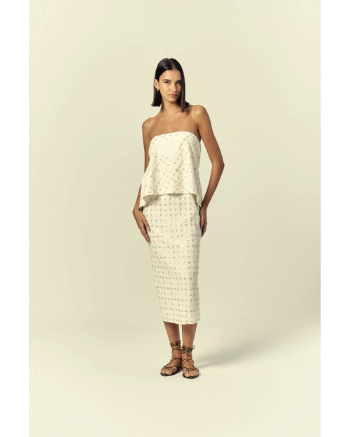 Robe Patty Blanc Cassé