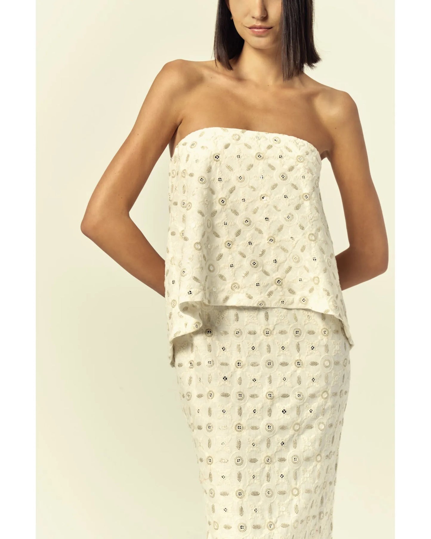 Robe Patty Blanc Cassé