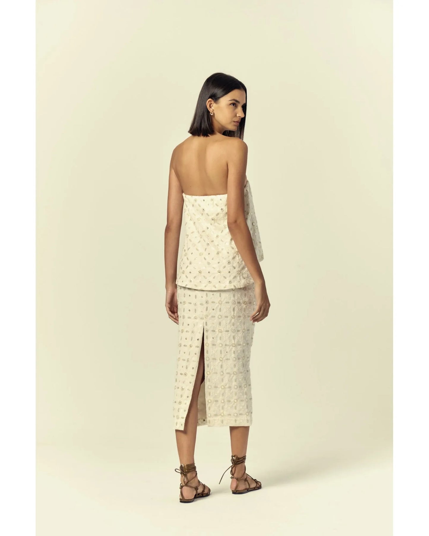 Robe Patty Blanc Cassé