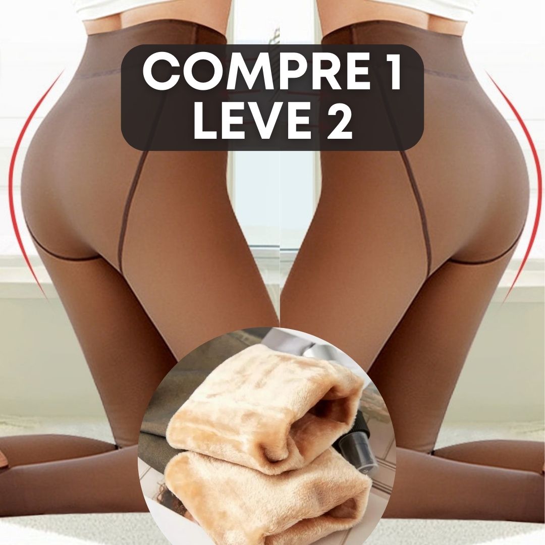 Meia-Calça Translucida Forrada Pureté (COMPRE 1 NIVEAU 2)