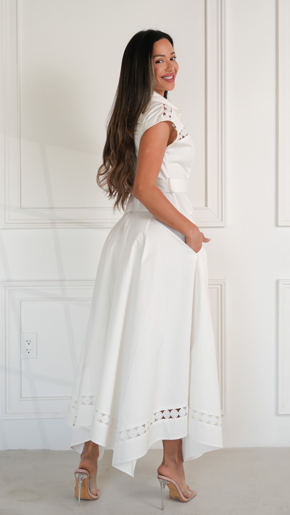 Robe longue Celeste