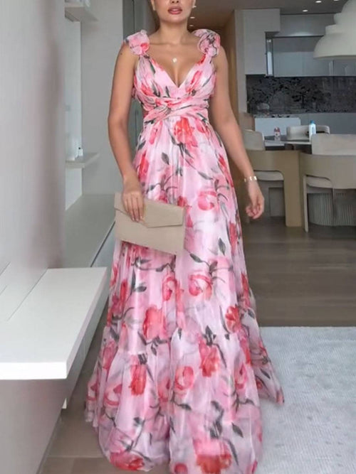 Robe Camille Cross Floral