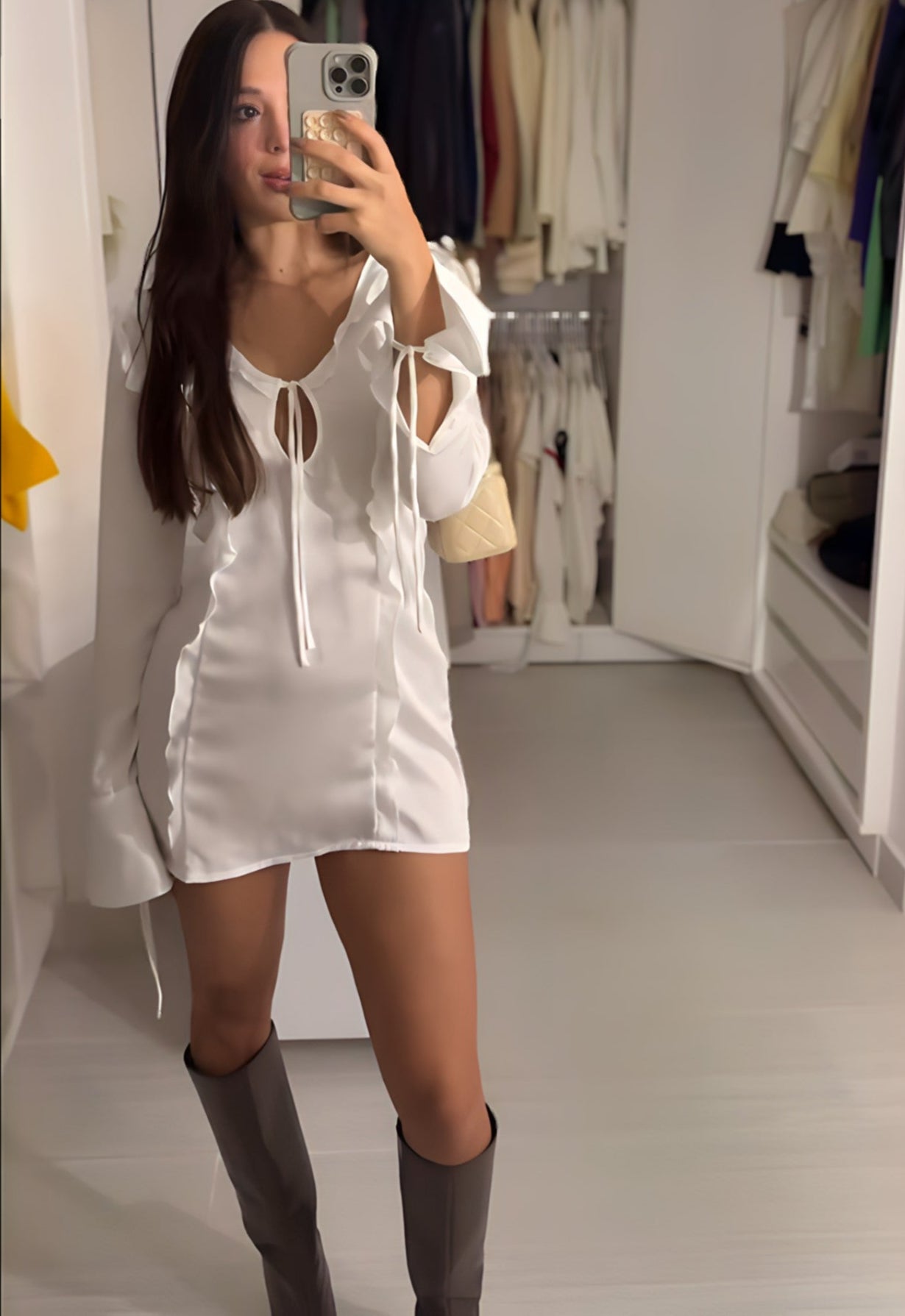 Robe Milana - Curto em Cetim