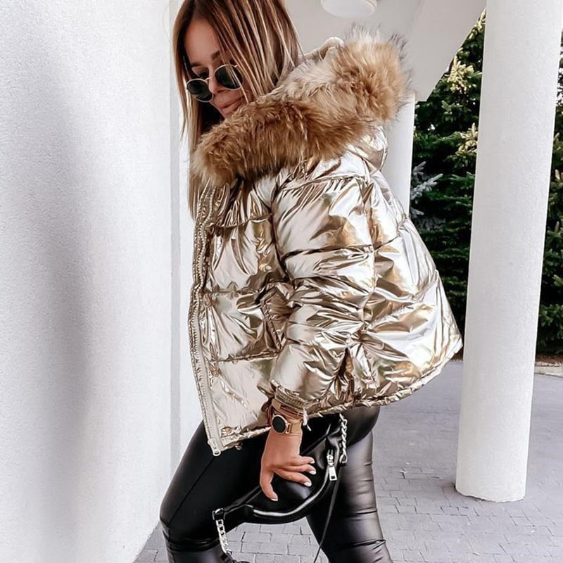 Casaco Feminino Ashley avec Capuz de Pelo – Style et confort pour l'hiver