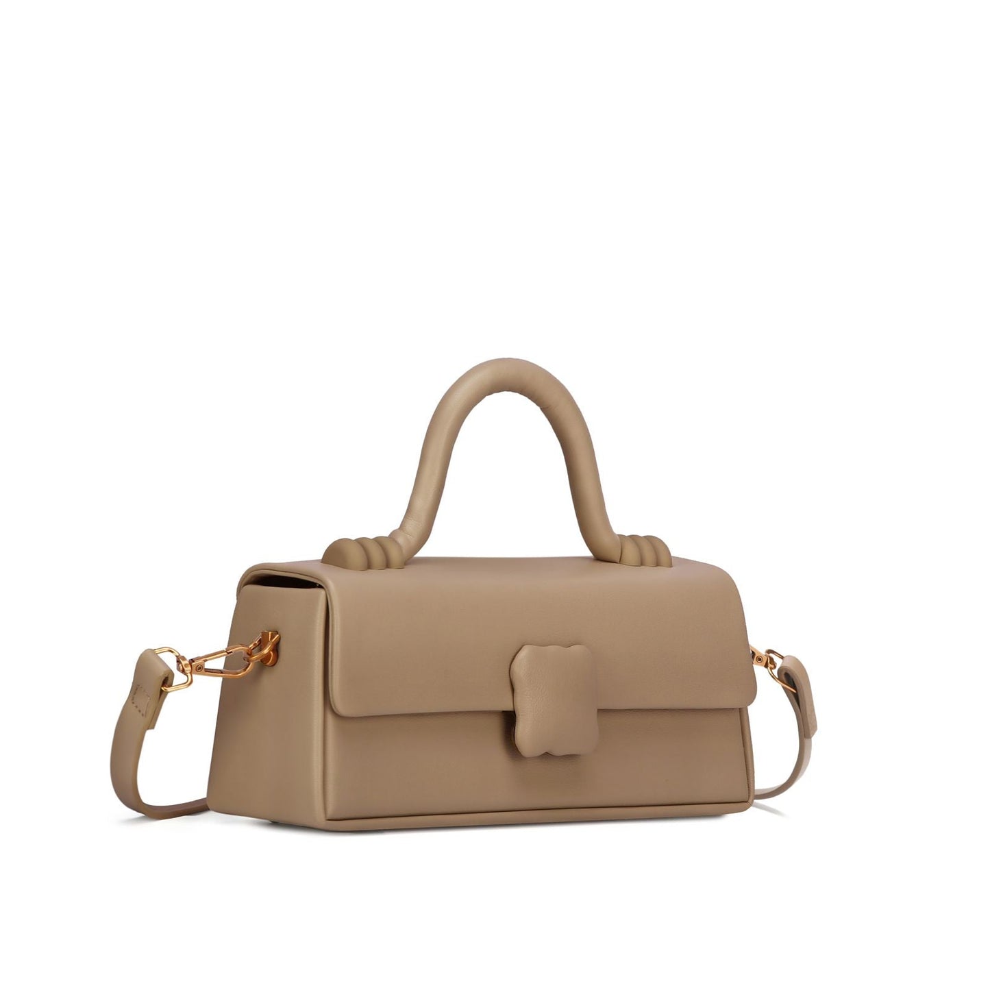 Sac structuré avec Alça de Mão et Fecho Classico