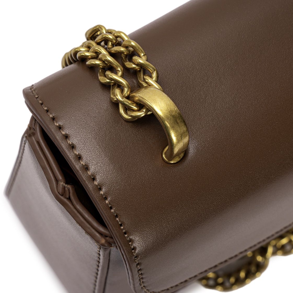 Sac Flap avec Corrente et Détails Piramidal
