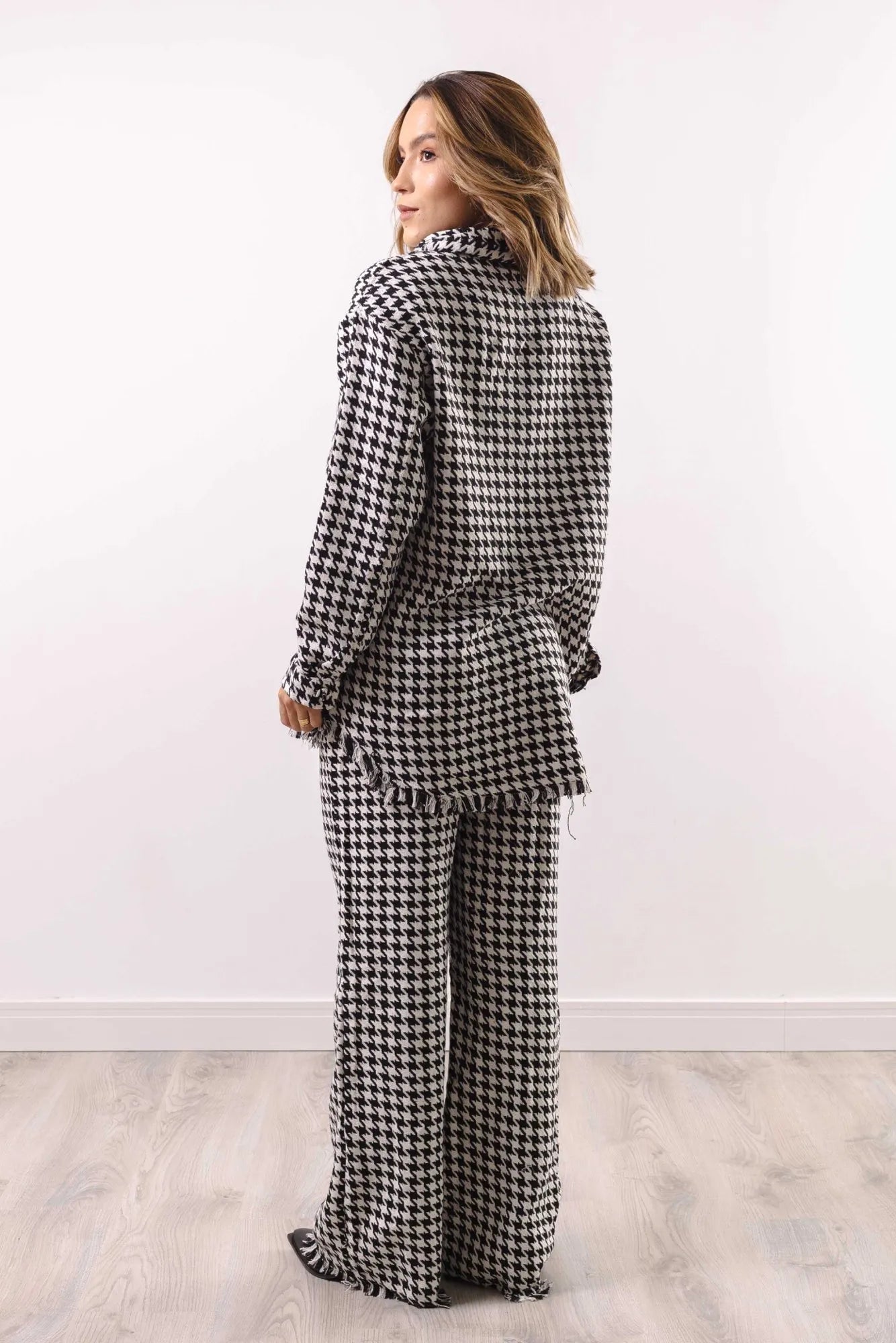 Conjunto Feminino Tweed Calça et Max Camisa