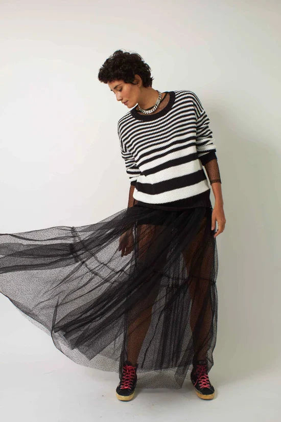 Suéter Tricot Listras Dégrade Pade D