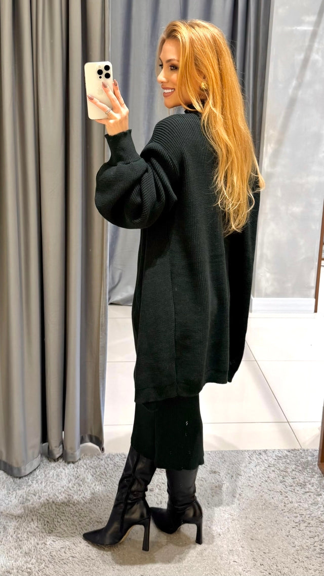 Ensemble Modal Robe et Cardigan Valy