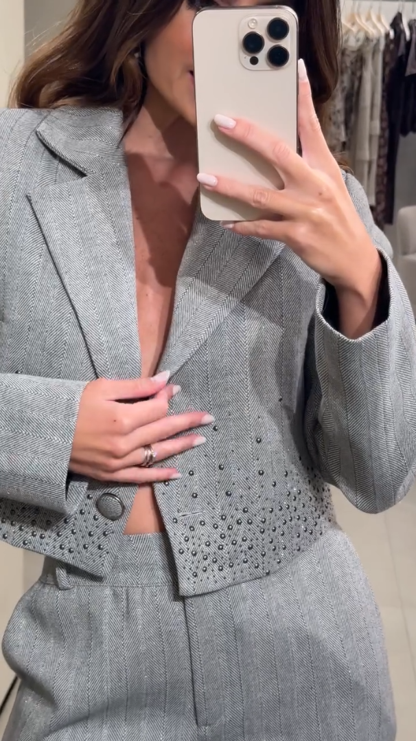 Conjunto Alfaiataria avec Strass