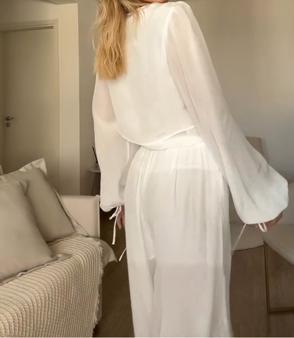 Conjunto Leonor em chiffon