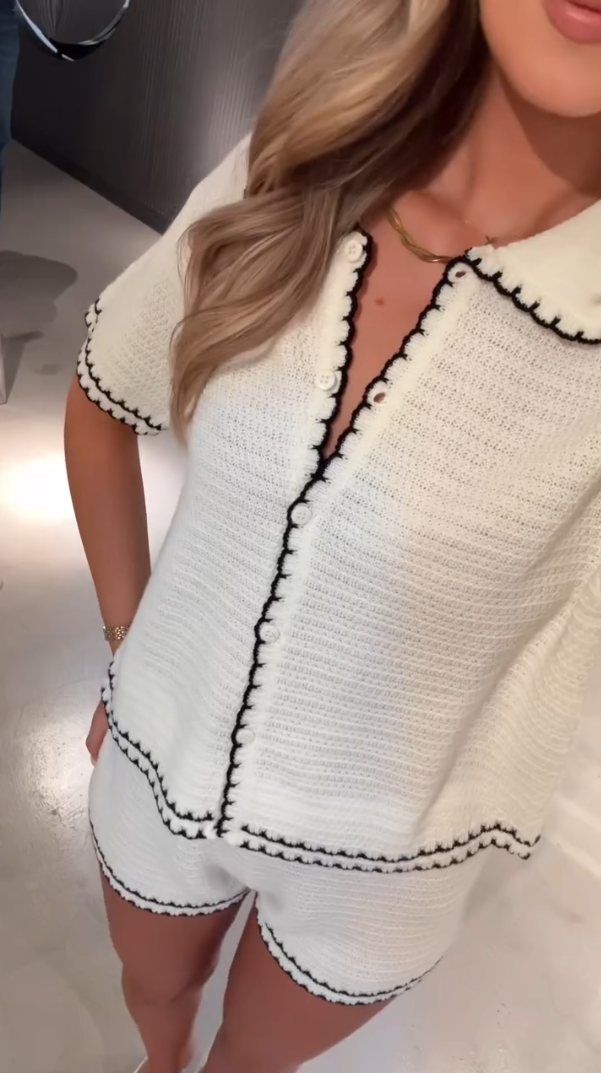 Conjunto Crochê Vintage