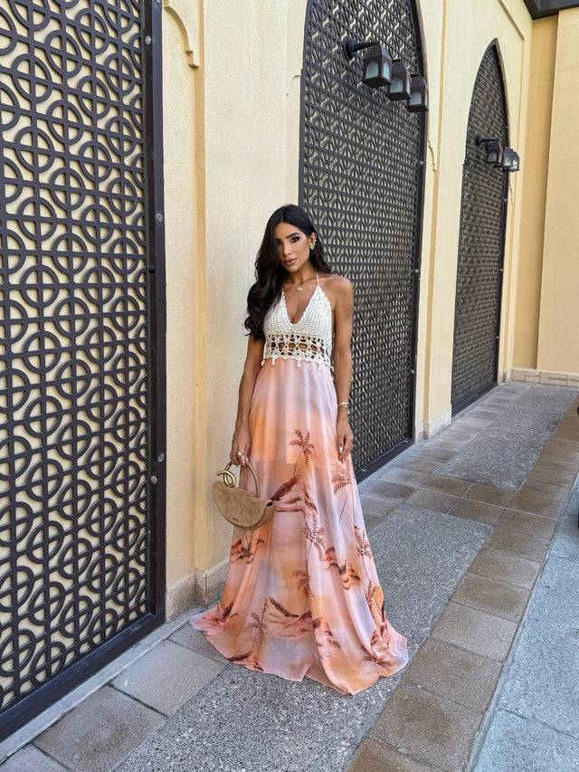 ROBE LONGUE CROCHET OLÍVIA