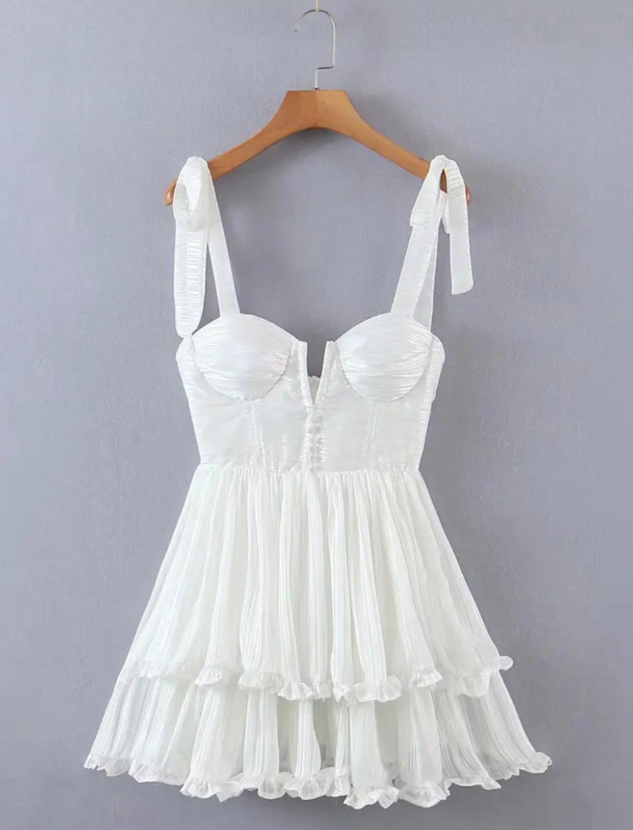 Robe Curto Floral Ruffle – Charme e Delicadeza em Cada Detalhe
