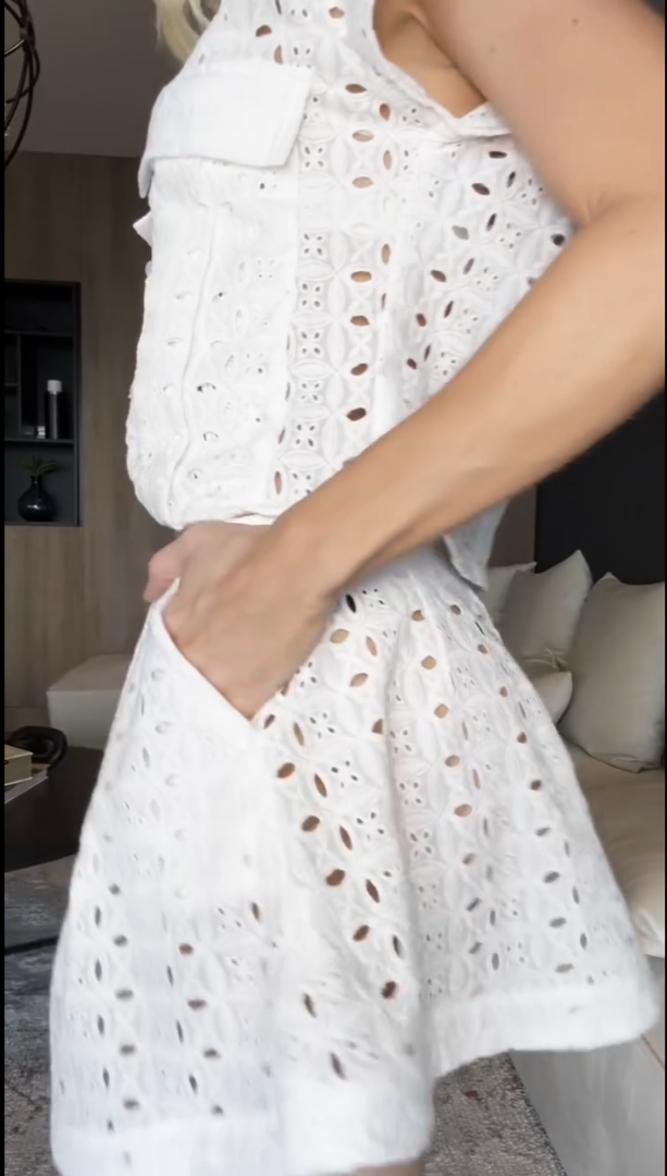 Ensemble féminin blanc