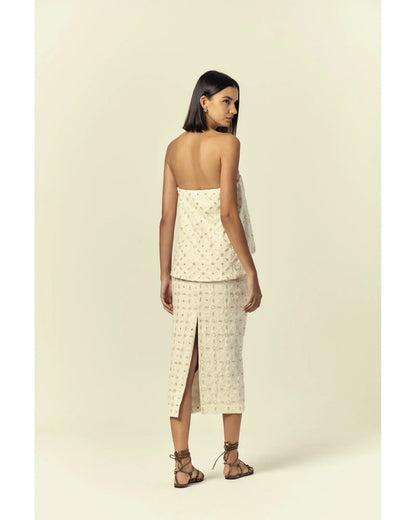 Robe Patty Blanc Cassé 