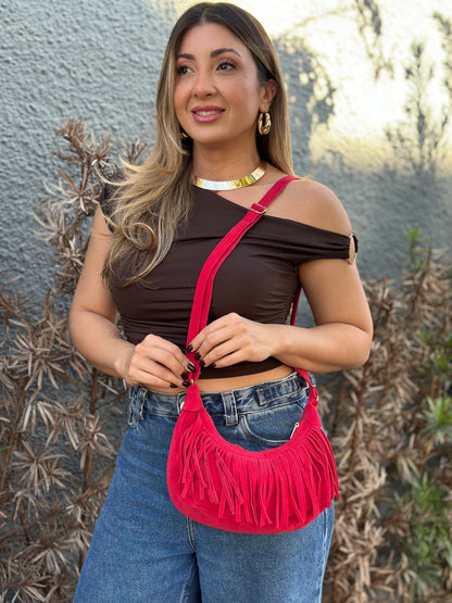 Sac Boho avec Franjas - Modèle Compact et Estiloso