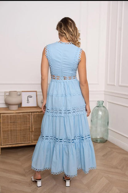 Robe longue à un moment avec rendez-vous – Elegância Atemporal 