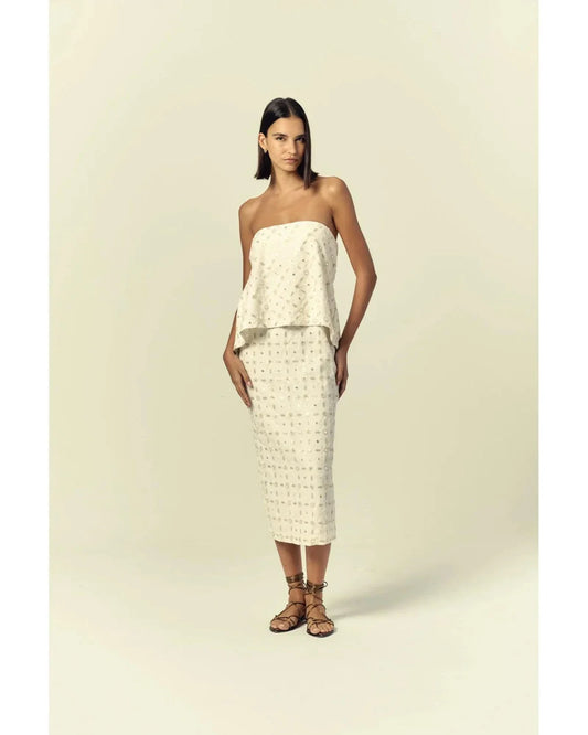Robe Patty Blanc Cassé 