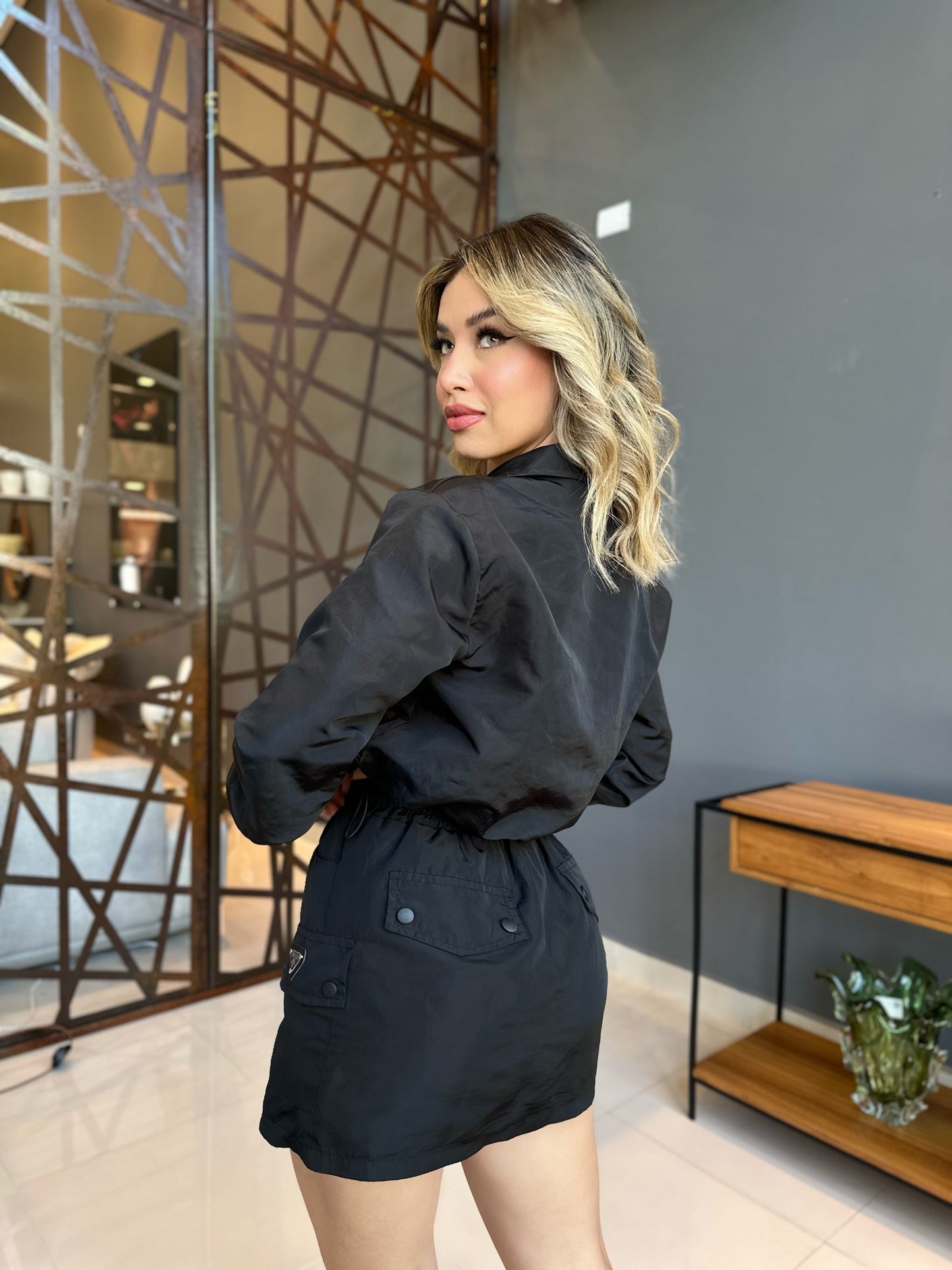 Ensemble Short Saia et Veste 