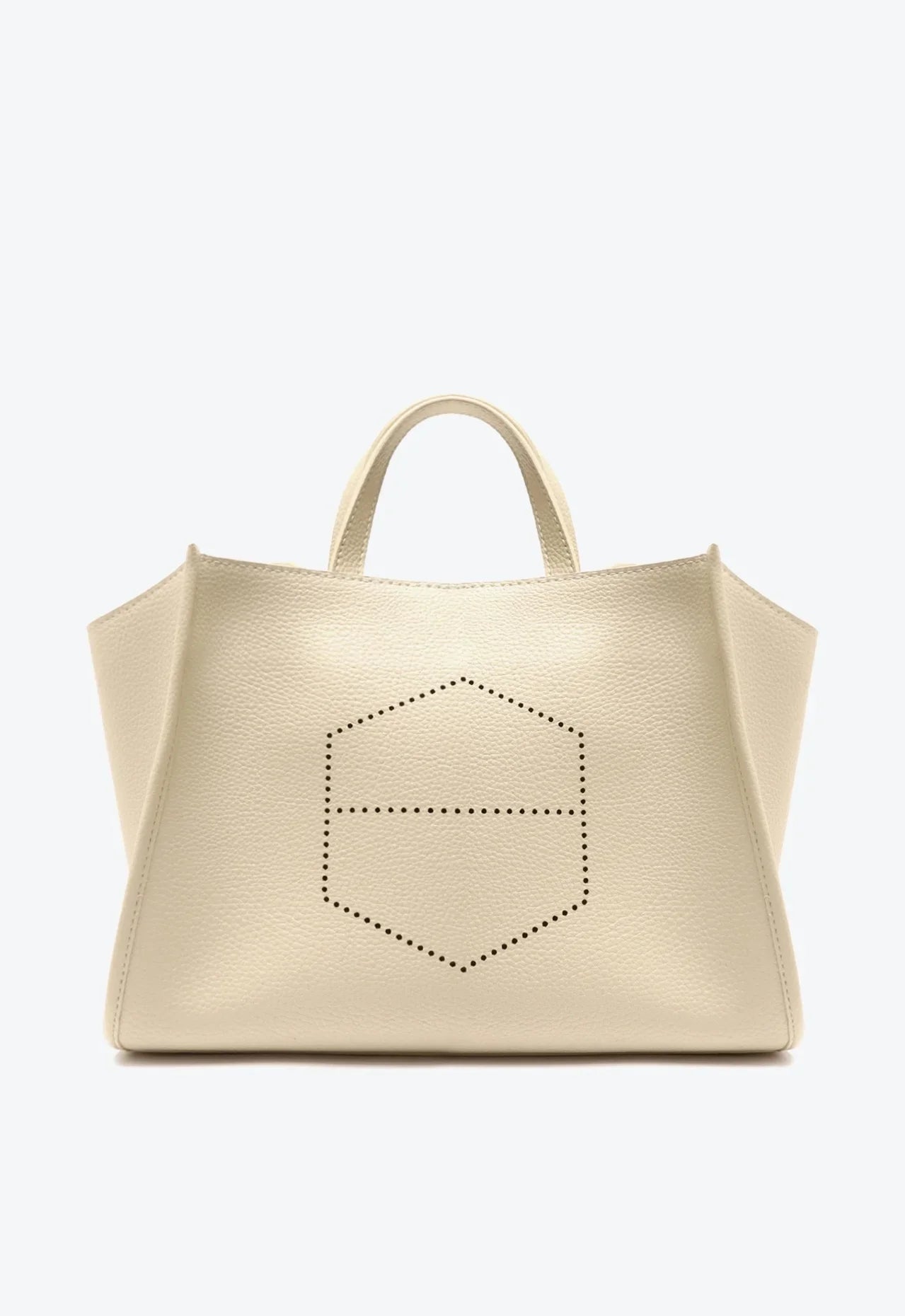 Bolsa Tote Off-white Couro Legítimo