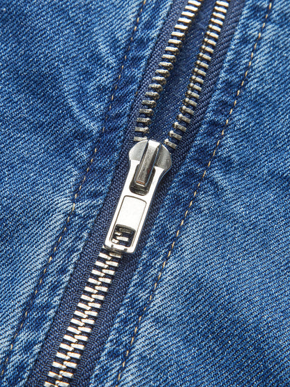 Robe Jeans avec Gola Coração 