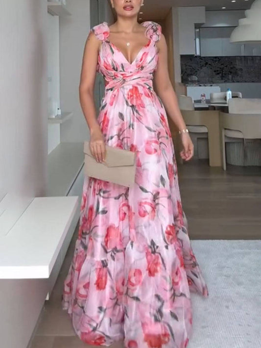 Robe Camille Cross Floral 