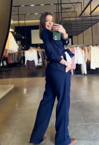 Ensemble Heloisa Camisa et Calça Pantalona chez Marant 