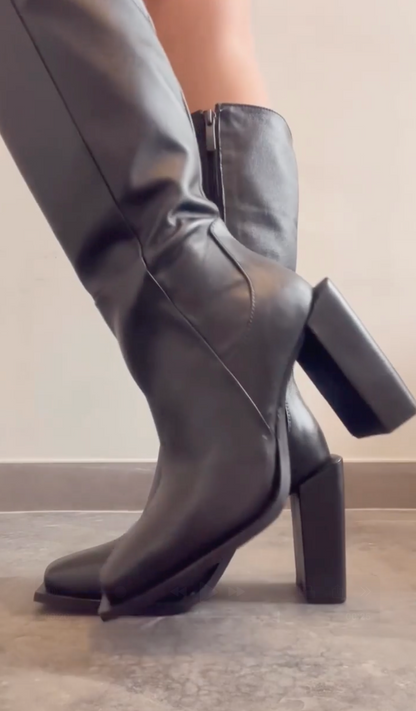 Bota Alvaris Couro Legítimo 