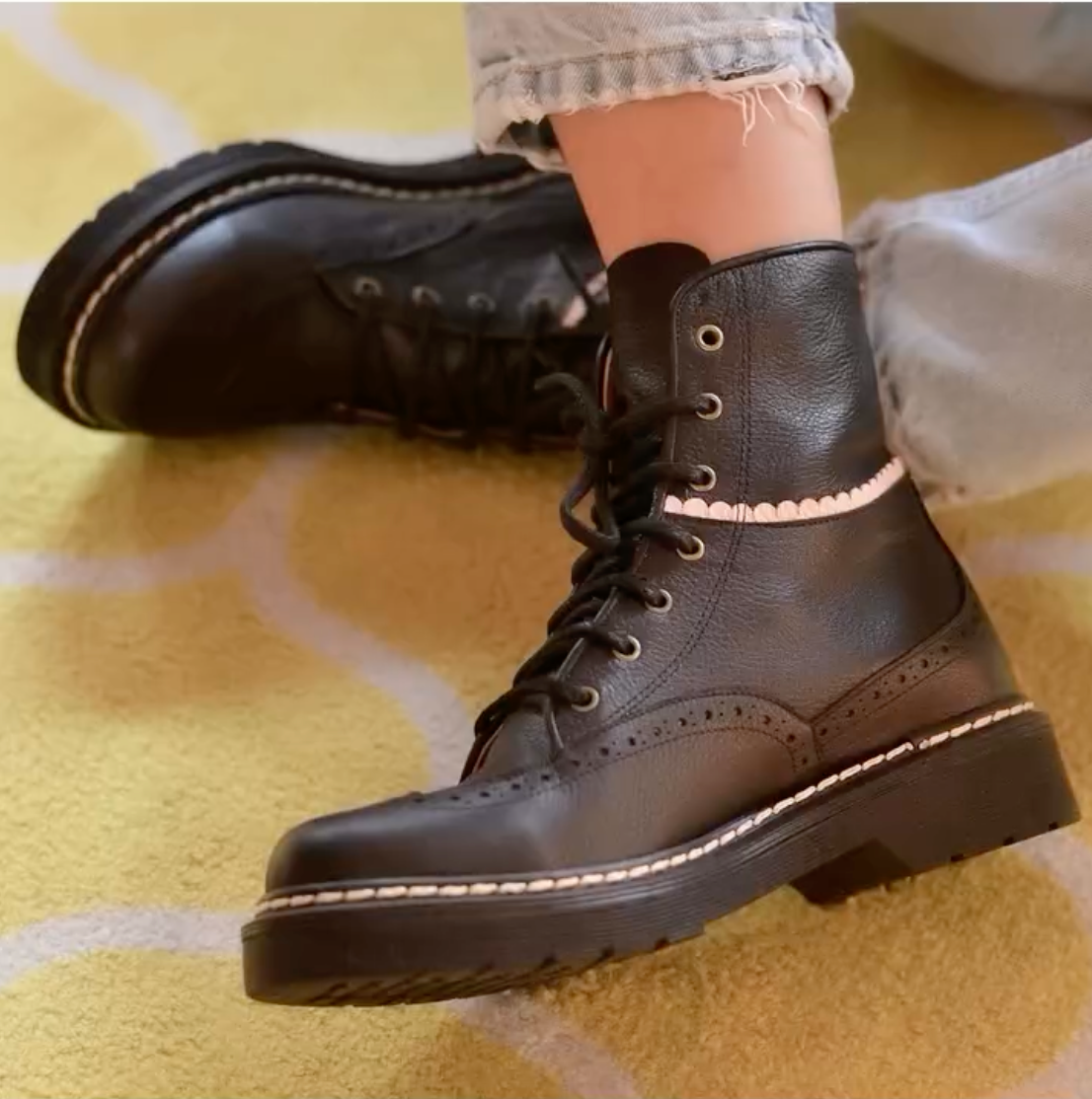 Bota Claravine Couro Legítimo 