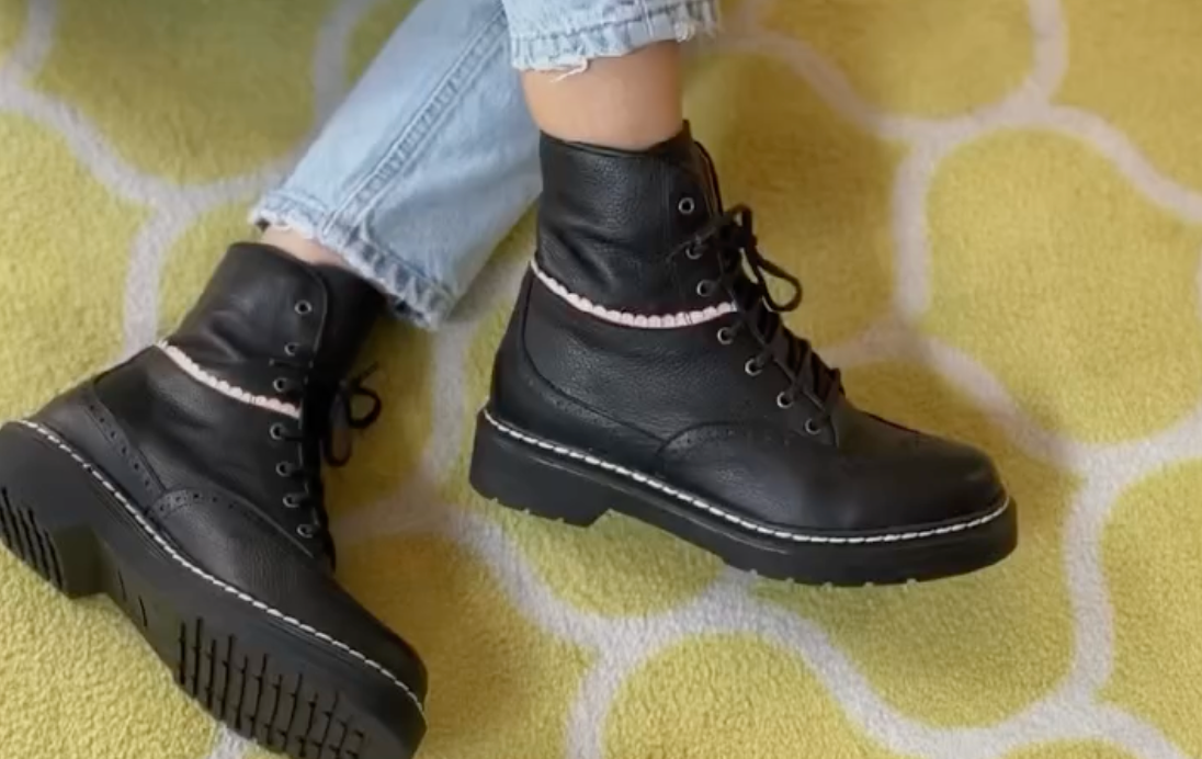 Bota Claravine Couro Legítimo 