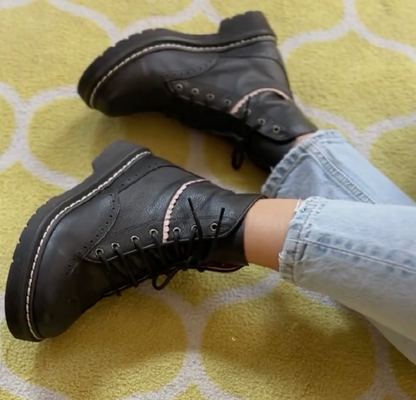 Bota Claravine Couro Legítimo 