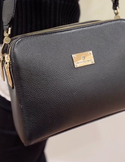 Bolsa Transversal Marinella Couro Legítimo