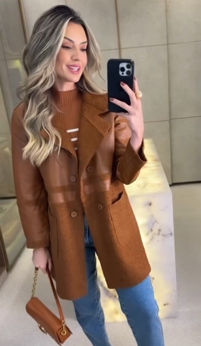 Casaco Caramel Sullyvan