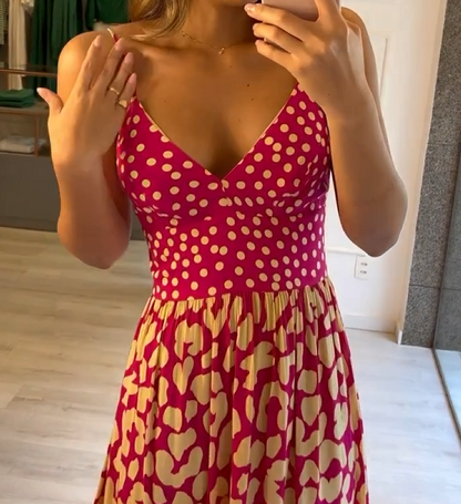 Robe Patricia à imprimé animal