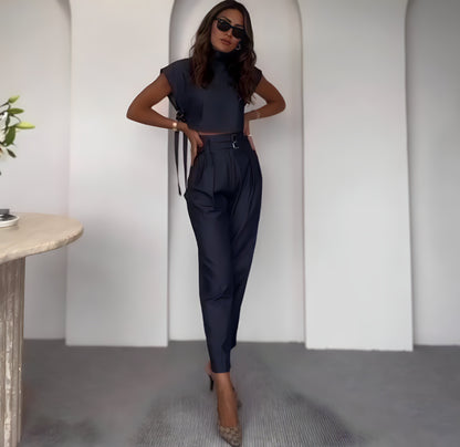 Conjunto Alfaiataria Feminino avec Cinto