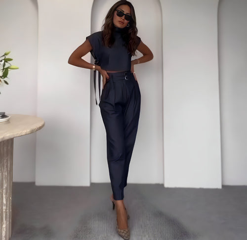 Conjunto Alfaiataria Feminino avec Cinto