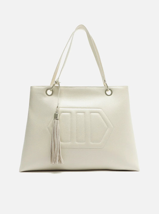 Sac Hobo Off-White Couro Legítimo 