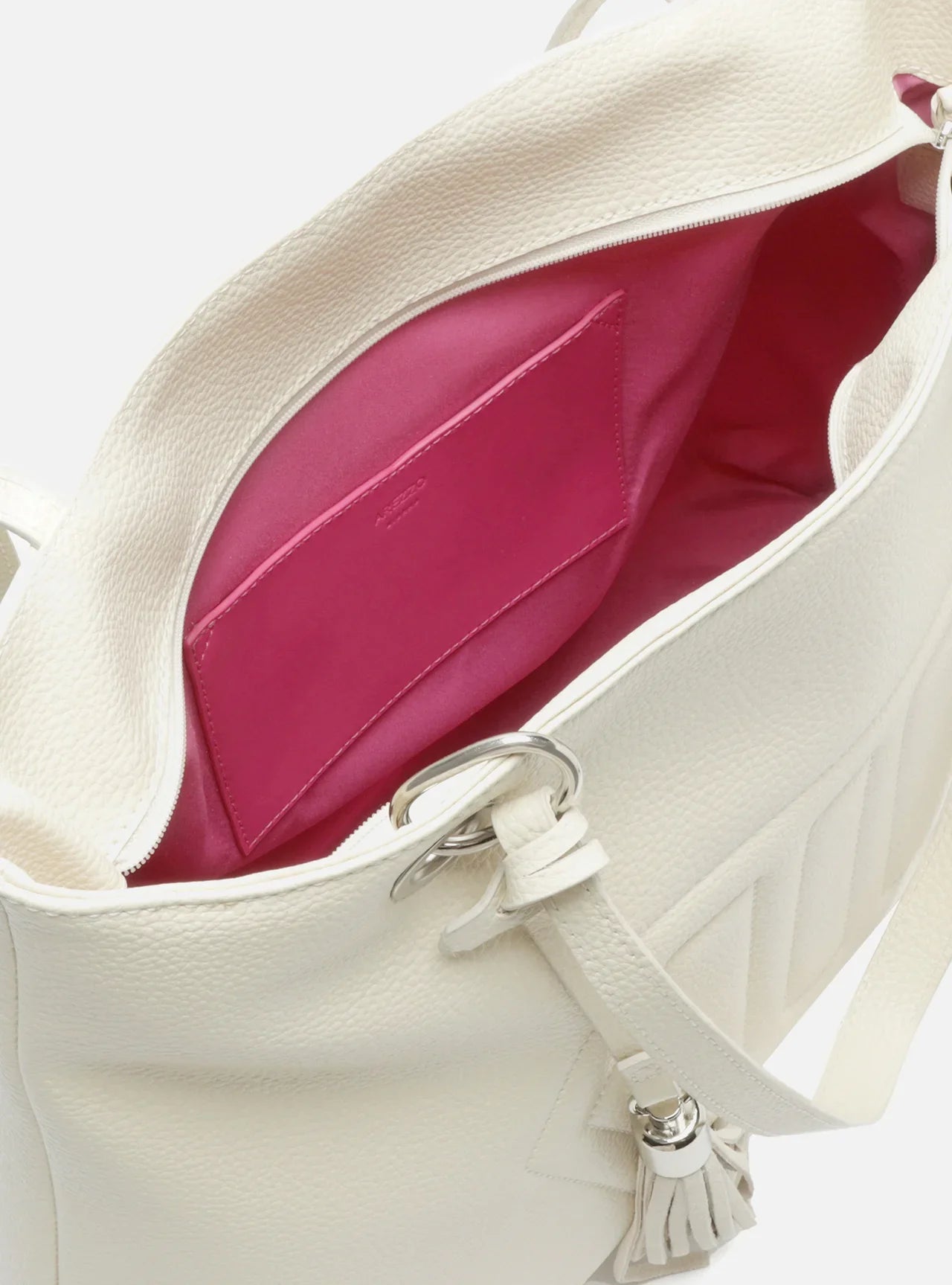 Sac Hobo Off-White Couro Legítimo 