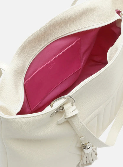 Sac Hobo Off-White Couro Legítimo 