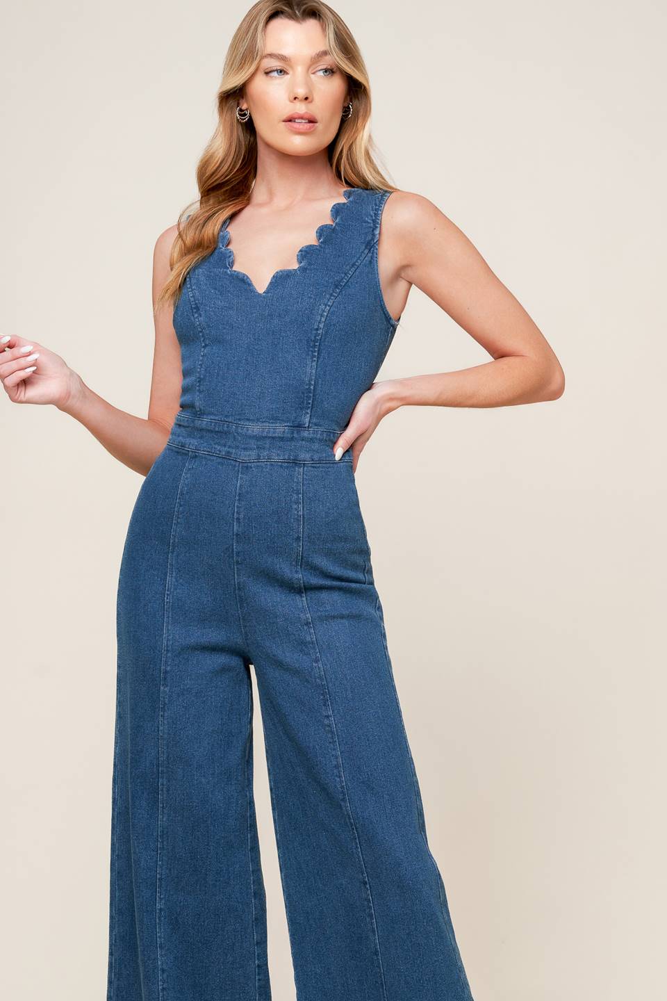 Macacão Jeans Lavado