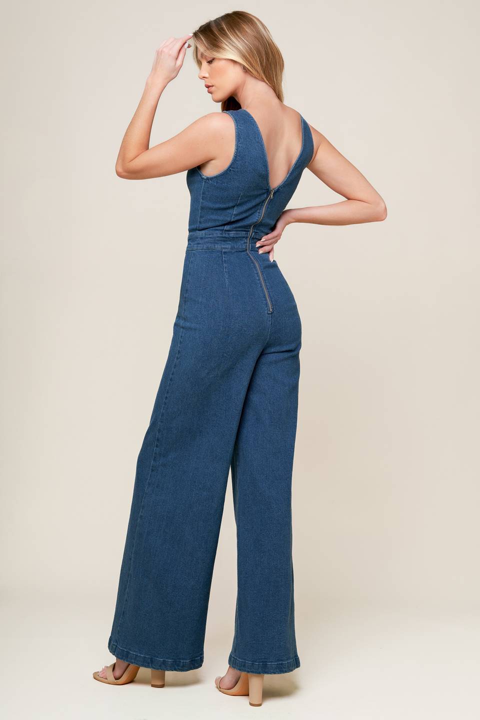 Macacão Jeans Lavado