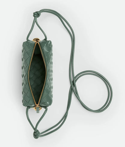 Bolsa Tiracolo Pouch Mini Couro Legítimo