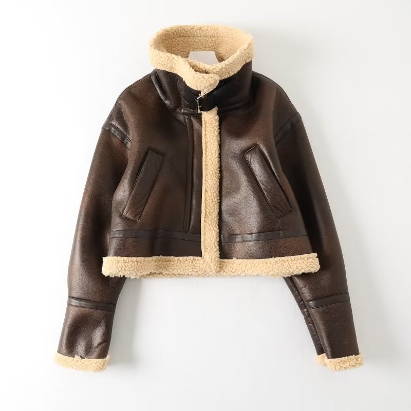Veste en cuir Marthina 