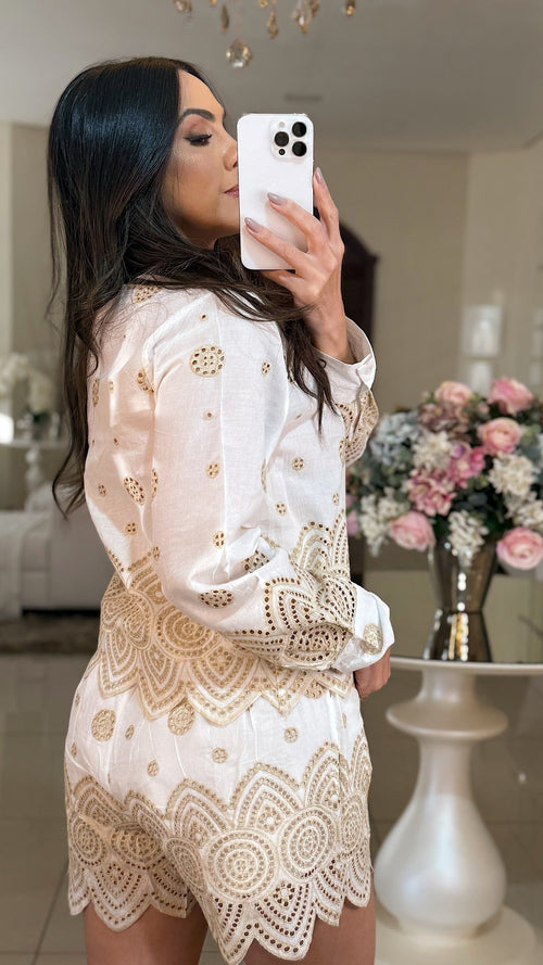 Conjunto Laise Bordado