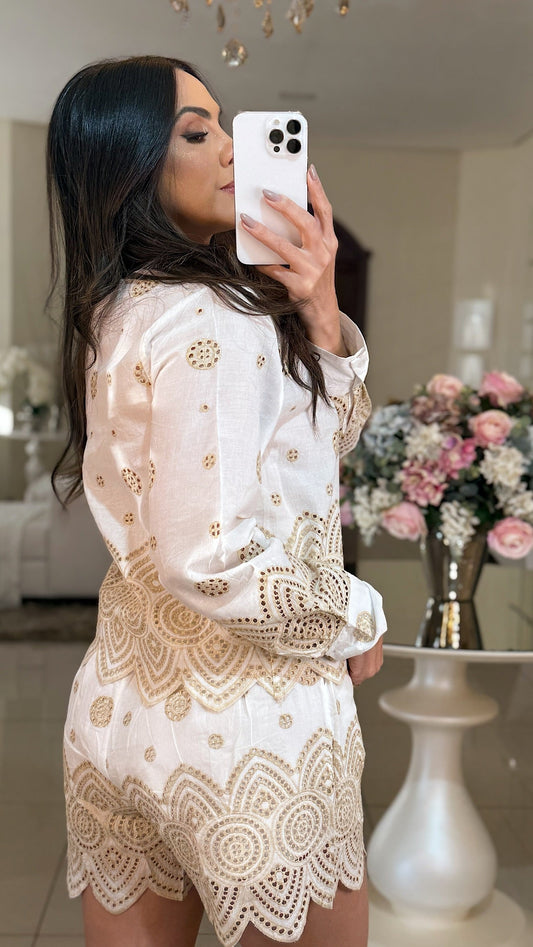 Conjunto Laise Bordado