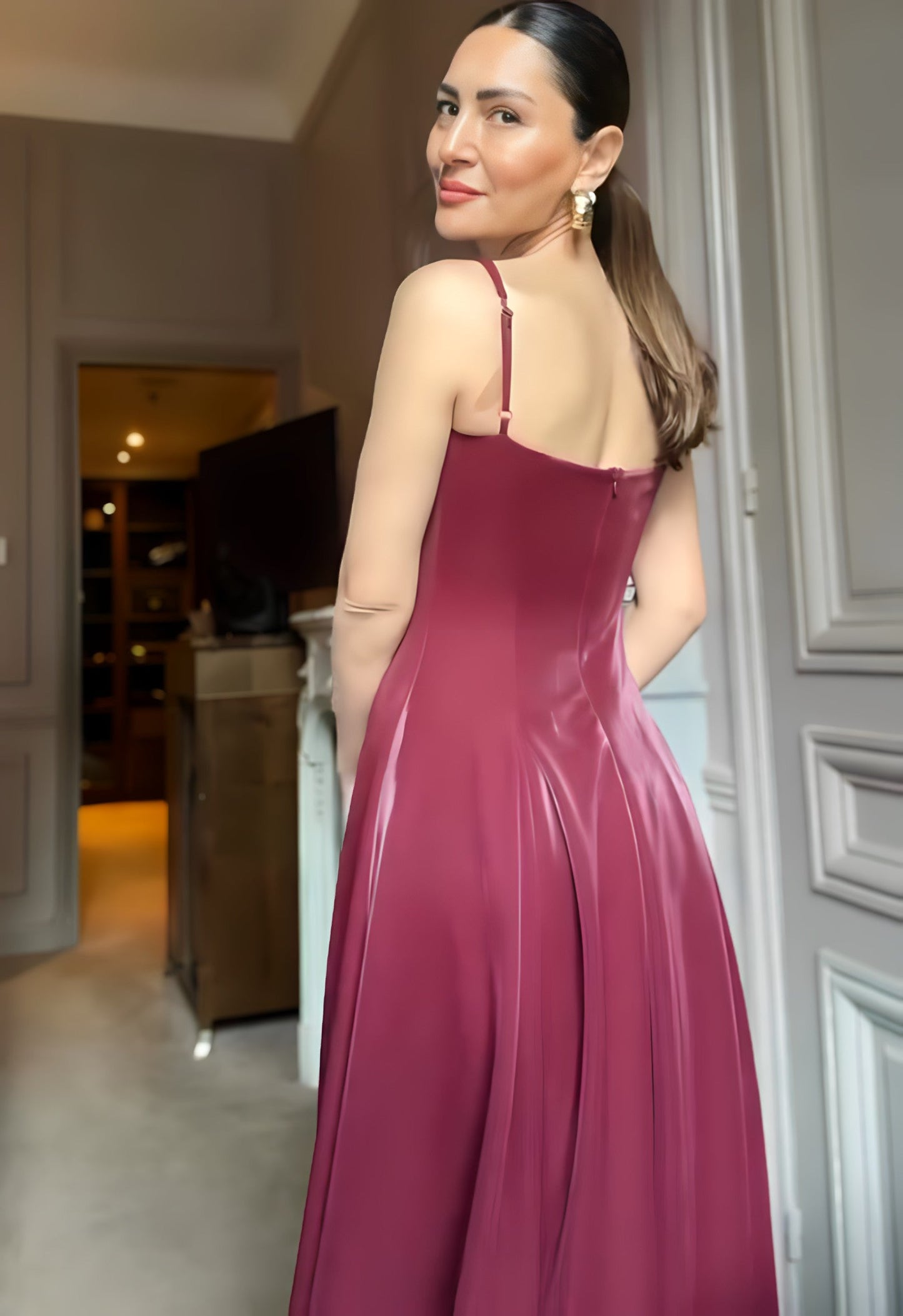 Robe Bordeaux Majestic