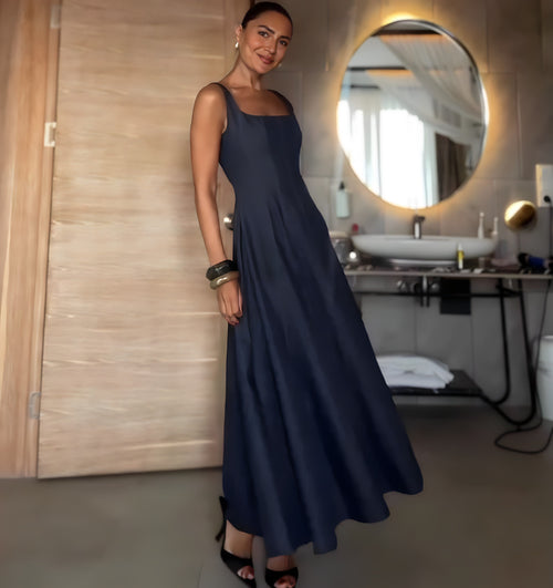 Robe Elegância Navy – Sofisticação Atemporal