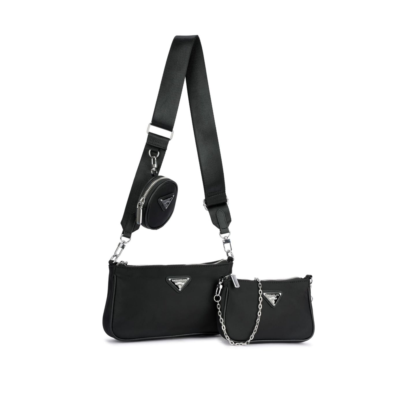 Sac Multi Pochette avec Alça Larga et Porta-Moedas – Réf. BL21330 Style urbain, praticidade totale !